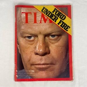 Time Magazine September 1974 Ford Under Fire